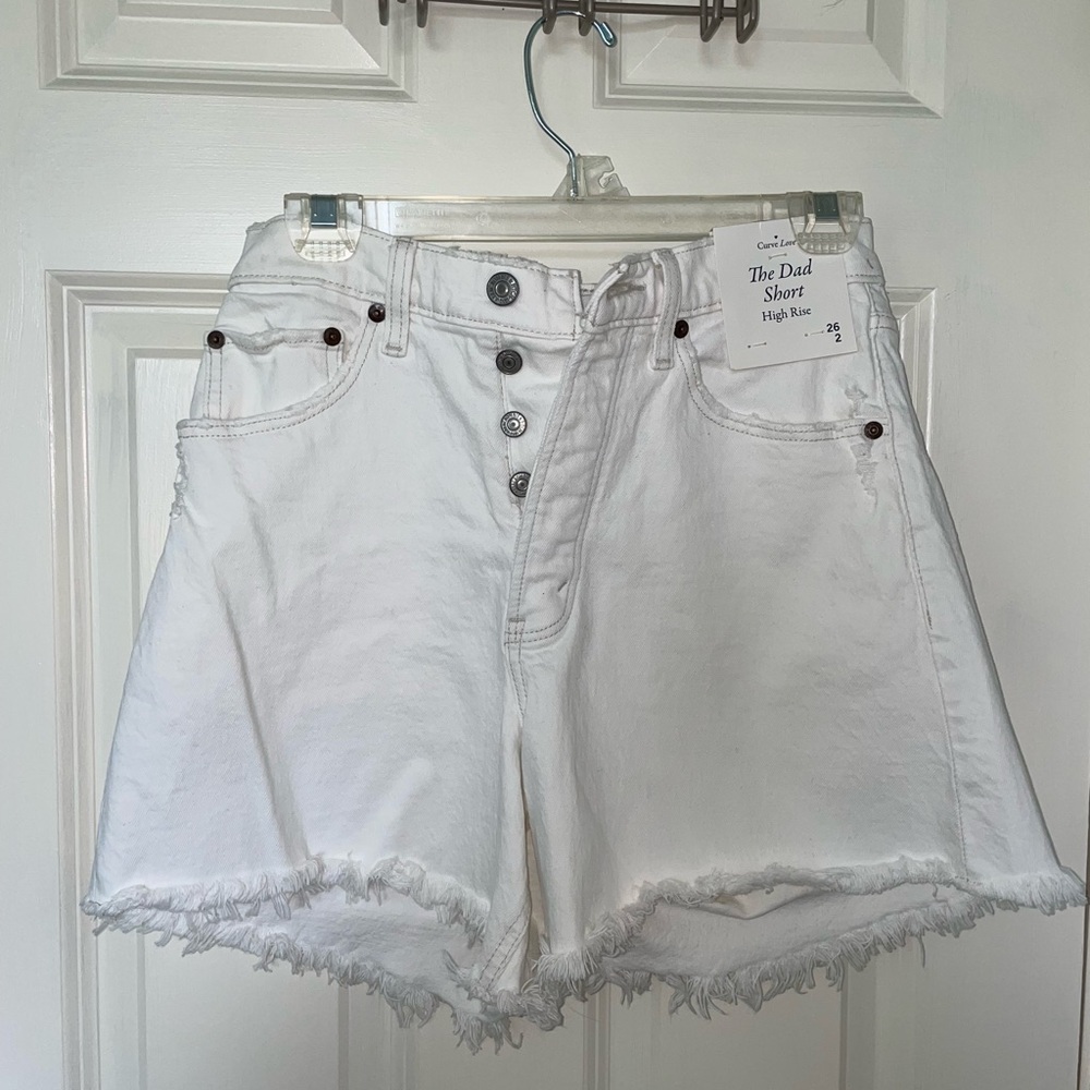 Abercrombie & Fitch Curve Love The Dad Short High Rise